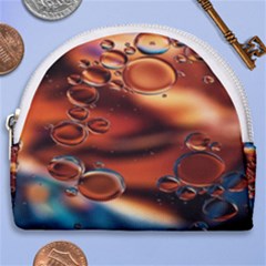 Copper Glow Horseshoe Style Canvas Pouch by artworkshop