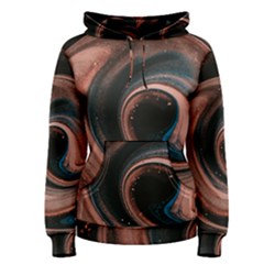 Abstrak Pattern Wallpaper Women s Pullover Hoodie by artworkshop