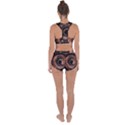 Abstrak Pattern Wallpaper Racerback Boyleg Bikini Set View2