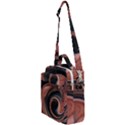 Abstrak Pattern Wallpaper Crossbody Day Bag View1