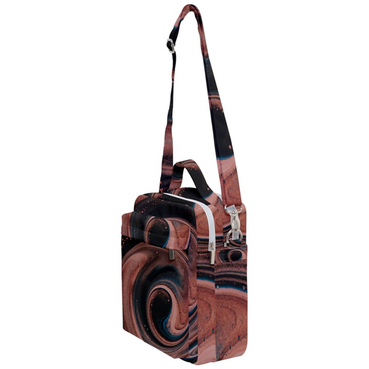 Abstrak Pattern Wallpaper Crossbody Day Bag