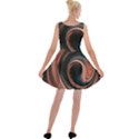 Abstrak Pattern Wallpaper Velvet Skater Dress View2