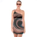 Abstrak Pattern Wallpaper One Soulder Bodycon Dress View1