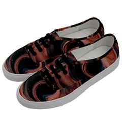 Abstrak Pattern Wallpaper Men s Classic Low Top Sneakers