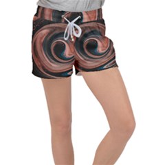 Abstrak Pattern Wallpaper Velour Lounge Shorts