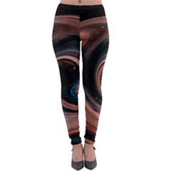 Abstrak Pattern Wallpaper Lightweight Velour Leggings