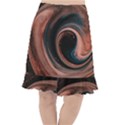 Abstrak Pattern Wallpaper Fishtail Chiffon Skirt View1