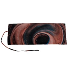 Abstrak Pattern Wallpaper Roll Up Canvas Pencil Holder (S)