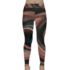 Abstrak Pattern Wallpaper Classic Yoga Leggings by artworkshop