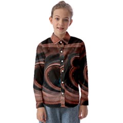 Abstrak Pattern Wallpaper Kids  Long Sleeve Shirt