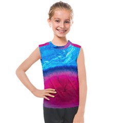 Experimental Liquids Kids  Mesh Tank Top by artworkshop