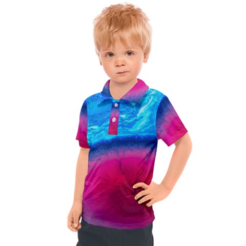 Experimental Liquids Kids  Polo Tee by artworkshop