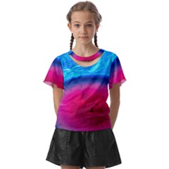 Experimental Liquids Kids  Front Cut Tee by artworkshop