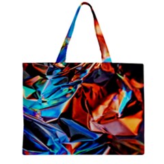 Another Rgb Lighting Test On Aluminium Surface Zipper Mini Tote Bag by artworkshop