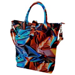 Another Rgb Lighting Test On Aluminium Surface Buckle Top Tote Bag by artworkshop