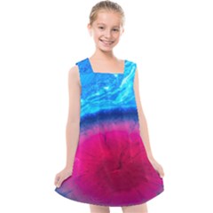 Experimental Liquids Kids  Cross Back Dress by artworkshop