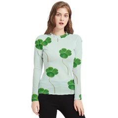 Decorative Plants Women s Long Sleeve Rash Guard by artworkshop