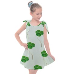 Decorative Plants Kids  Tie Up Tunic Dress by artworkshop