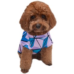 Geometric Shapes Pattern Dog T-shirt by artworkshop