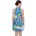 Beach Babes Velvet Halter Neckline Dress  View2