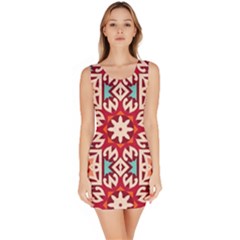 Geometric Pattern Seamless Abstract Bodycon Dress by danenraven