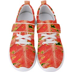 Aglonema Leaf Plant Pattern Flora Men s Velcro Strap Shoes by danenraven