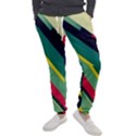 Pattern Abstract Geometric Design Men s Jogger Sweatpants View1