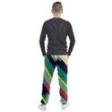 Pattern Abstract Geometric Design Men s Jogger Sweatpants View2