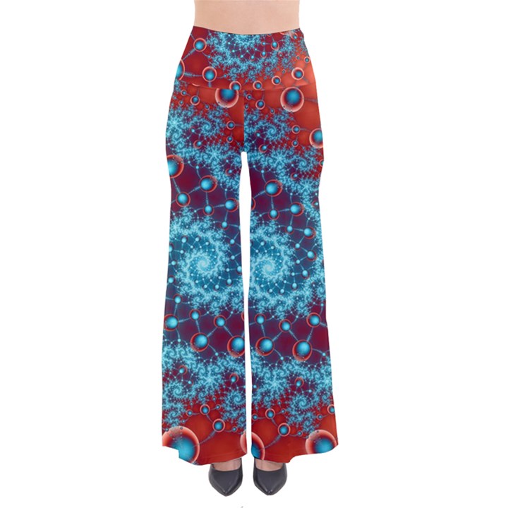 Fractal Pattern Background So Vintage Palazzo Pants