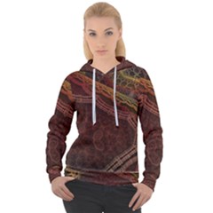 Fractal Pattern Geometric Pattern Women s Overhead Hoodie