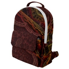 Fractal Pattern Geometric Pattern Flap Pocket Backpack (small) by danenraven