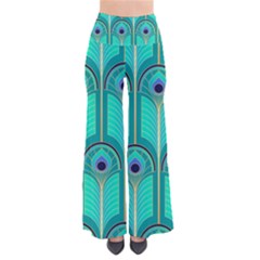 Gradient Art Deco Pattern Design So Vintage Palazzo Pants