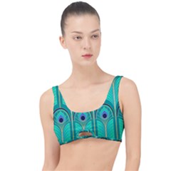 Gradient Art Deco Pattern Design The Little Details Bikini Top by artworkshop