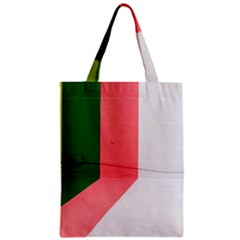 Green Pink Interior Paint Zipper Classic Tote Bag by artworkshop