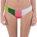 Green Pink Interior Paint Reversible Hipster Bikini Bottoms View3