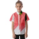 Green Pink Interior Paint Kids  Short Sleeve Shirt View1