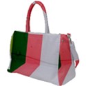 Green Pink Interior Paint Duffel Travel Bag View1