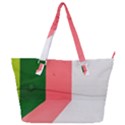 Green Pink Interior Paint Full Print Shoulder Bag View1