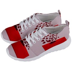 Love Envelope Logo Valentine Men s Lightweight Sports Shoes by artworkshop