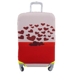 Love Envelope Logo Valentine Luggage Cover (medium) by artworkshop