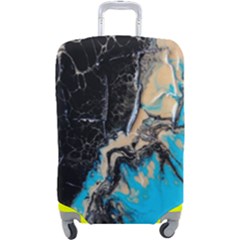 Mixing Acrylic Paints Luggage Cover (large) by artworkshop