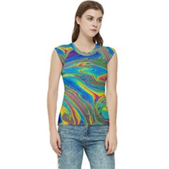 My Bubble Project Fit To Screen Women s Raglan Cap Sleeve Tee by artworkshop