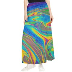 My Bubble Project Fit To Screen Maxi Chiffon Skirt