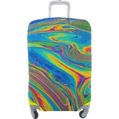 My Bubble Project Fit To Screen Luggage Cover (large) by artworkshop