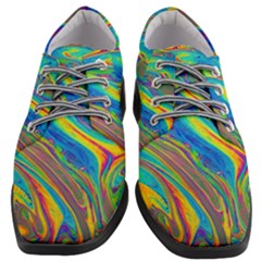 My Bubble Project Fit To Screen Women Heeled Oxford Shoes by artworkshop