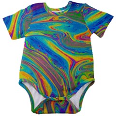 My Bubble Project Fit To Screen Baby Short Sleeve Bodysuit by artworkshop