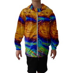 My Bubble Project Kids  Hooded Windbreaker by artworkshop