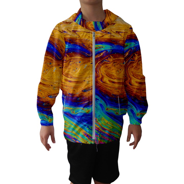 My Bubble Project Kids  Hooded Windbreaker