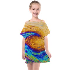 My Bubble Project Kids  One Piece Chiffon Dress by artworkshop