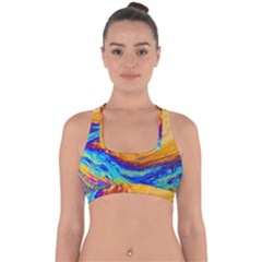 My Bubble Project Cross Back Hipster Bikini Top 